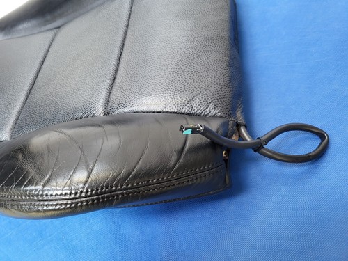 BMW Z3 Roadster Bei Fahrer Sitz Oberteil Lehne Leder schwarz Rückenlehne Heizung