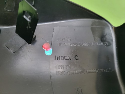 BMW Z4 E85 Beifahrer Sitz Blende Schiene Verkleidung 8099266