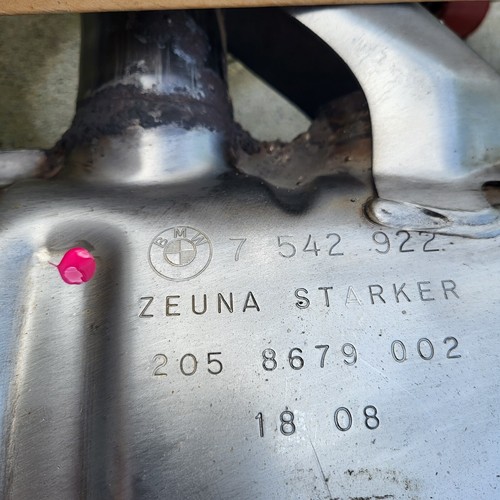 BMW Z4 E85 Auspuff Mittel +  Nachschalldämpfer  N46  Endschalldämpfer 7542922