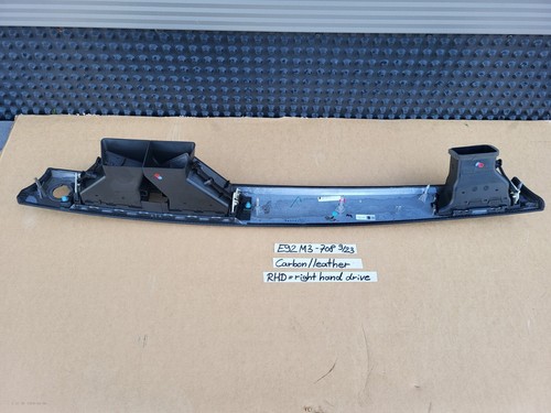 BMW E92 E93 M3 Leather Carbon Dashbord Interior Trim 8036708 RHD ABHOLUNG 