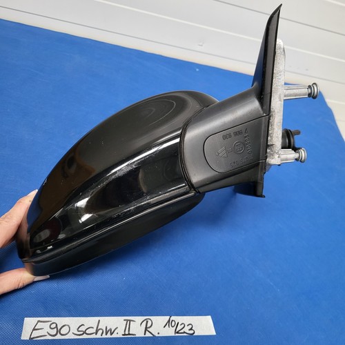 BMW 3er  E90 E91 Aussen  Seiten Spiegel schwarz 2 RECHTS ABHOLUNG 
