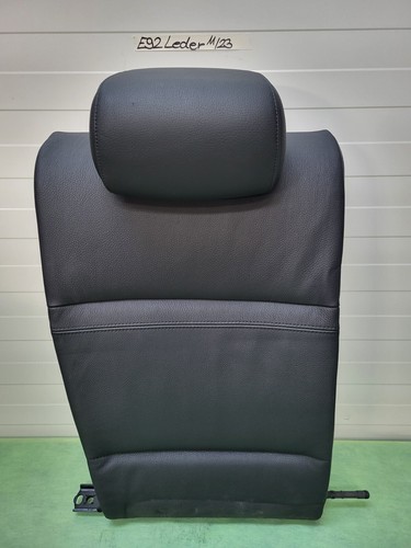 BMW E92 Coupe Rückbank Oberteil RECHTS Leder schwarz Rücksitz Lehne ABHOLUNG 