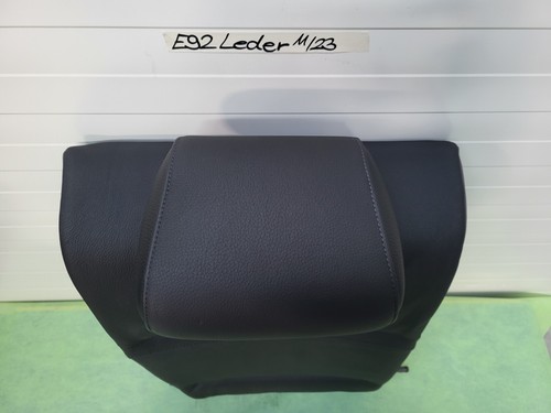 BMW E92 Coupe Rückbank Oberteil RECHTS Leder schwarz Rücksitz Lehne ABHOLUNG 