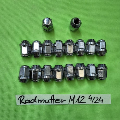 Original BMW E36 E46 E90 E91 Rad Muttern  Radschrauben 18 Stück M12