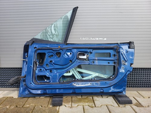BMW Z3 Roadster Beifahrer Tür rechts Topas Blau mit Fensteheber + Griff ABHOLUNG