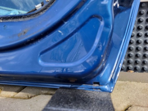 BMW Z3 Roadster Beifahrer Tür rechts Topas Blau mit Fensteheber + Griff ABHOLUNG