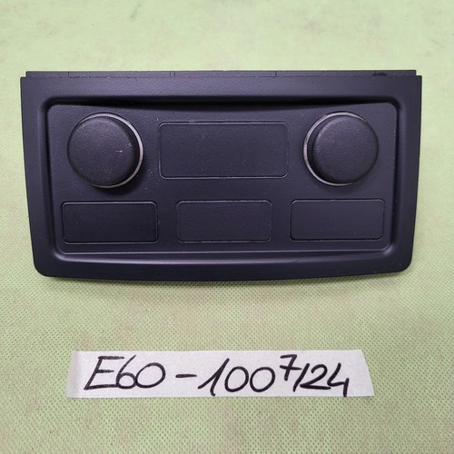 BMW E60  Verkleidung Mittelkonsole HINTEN Zigaretten Anzünder Anschluss Buchse
