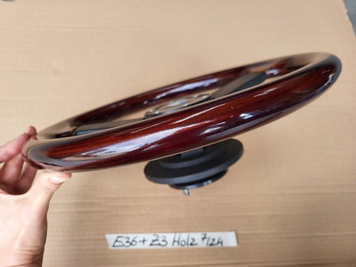 BMW E30 + Z1  + Z3 Holz Lenkrad mit Leder / Classic Lenker