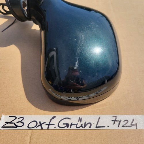 BMW Z3 Roadster + Coupe Seiten Außen Spiegel + Gehäuse Glas LINKS  Oxford Grün 