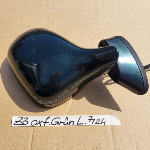 BMW Z3 Roadster + Coupe Seiten Außen Spiegel + Gehäuse Glas LINKS  Oxford Grün 