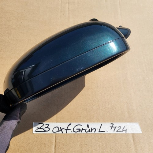 BMW Z3 Roadster + Coupe Seiten Außen Spiegel + Gehäuse Glas LINKS  Oxford Grün 