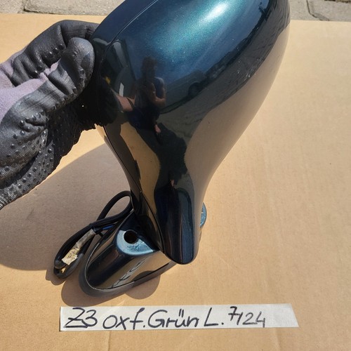 BMW Z3 Roadster + Coupe Seiten Außen Spiegel + Gehäuse Glas LINKS  Oxford Grün 