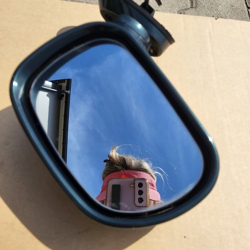 BMW Z3 Roadster + Coupe Seiten Außen Spiegel + Gehäuse Glas LINKS  Oxford Grün 