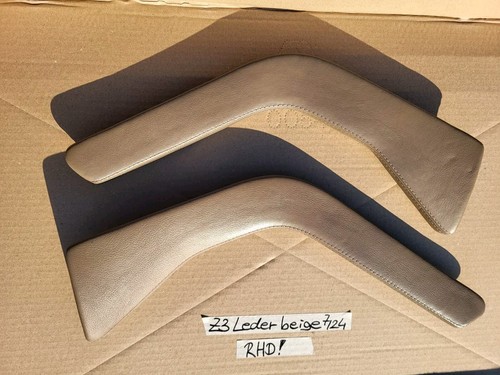 BMW Z3 Bumerang Verkleidung Mittelkonsole Blende rechts + links Voll Leder beige