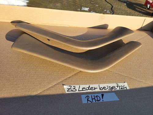 BMW Z3 Bumerang Verkleidung Mittelkonsole Blende rechts + links Voll Leder beige