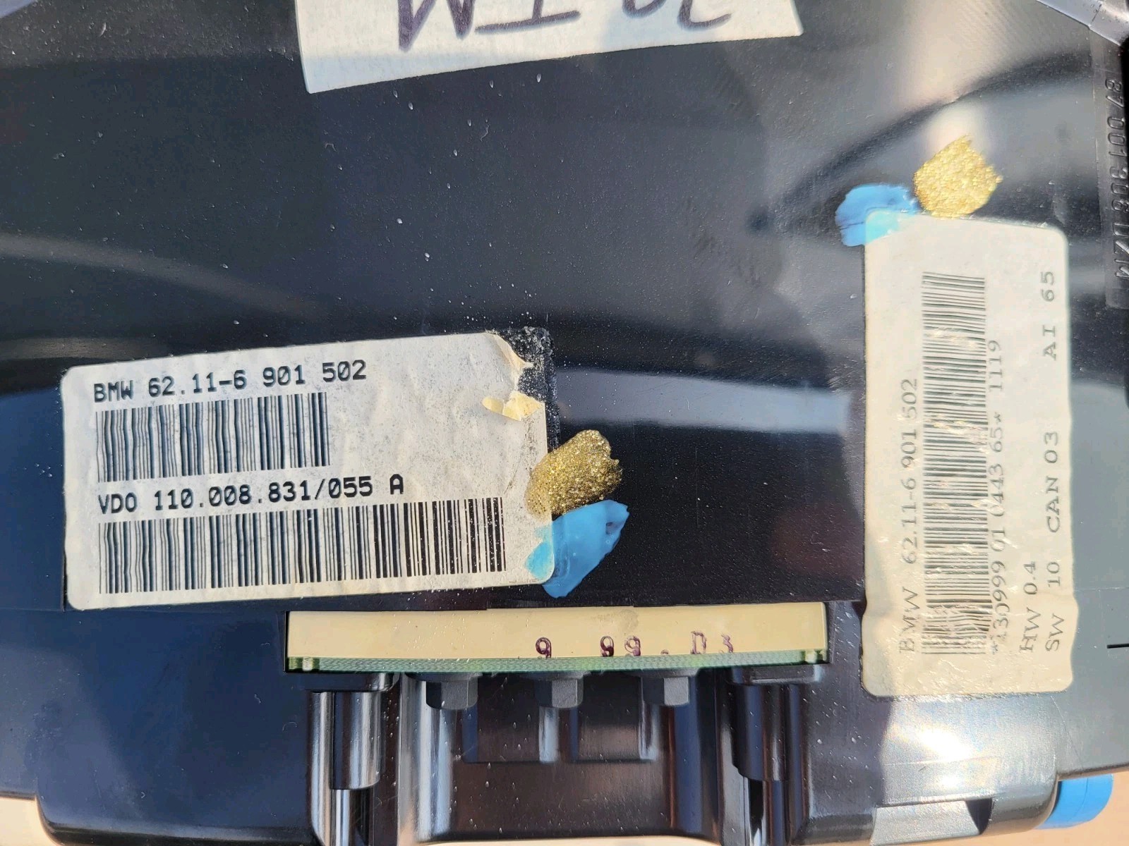 BMW Z3 Roadster Meilen Tacho Kombi  Instrument Tachometer 6901502 + Stecker