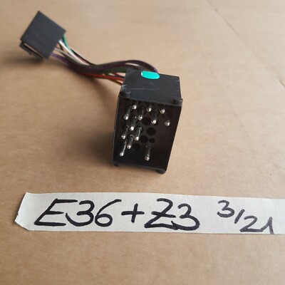 BMW E36 E39 E46 Z3 Radio Adapter Zwischen Stecker mit Kabel 