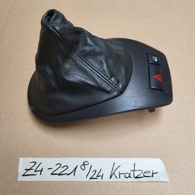 BMW Z4 E85 E86 Schaltsack Leder Manschette Blende Schaltkulisse 7026221 schwarz