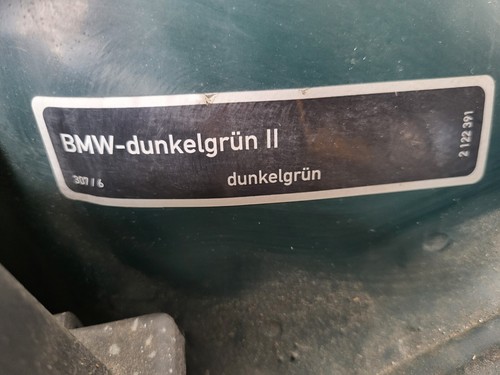 BMW Z3 Roadster Coupe Beifahrer Tür RECHTS Dunkelgrün II Kratzer ABHOLUNG