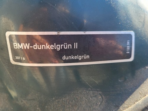 BMW Z3 Heck Stoßstange Verkleidung Stoßfänger HINTEN Heckschürze Grün ABHOLUNG 