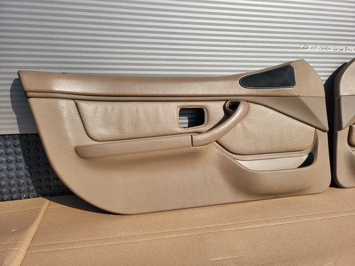 BMW Z3 Roadster Türverkleidung Türtafel Tür Pappe Voll Leder Griff rechts links