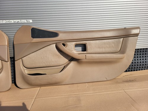 BMW Z3 Roadster Türverkleidung Türtafel Tür Pappe Voll Leder Griff rechts links