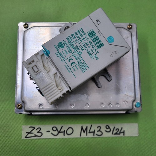 BMW Z3 Motorsteuergerät 1430940  Wegfahrsperre EWS Modul 4101593 Schlüssel Chip