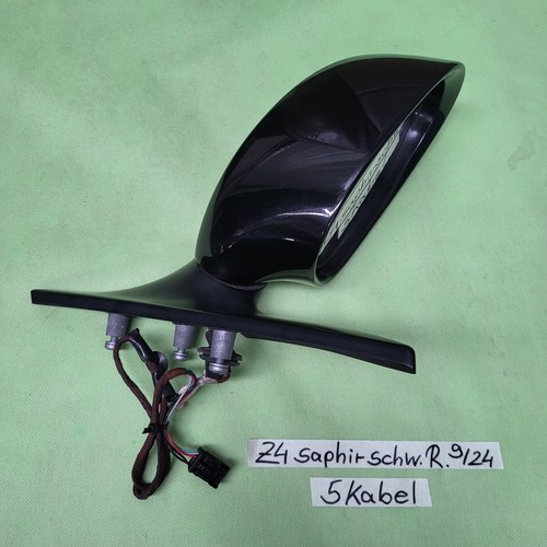BMW Z4 E85 Seiten Außen Spiegel +  Motor RECHTS Saphir schwarz Black metallic