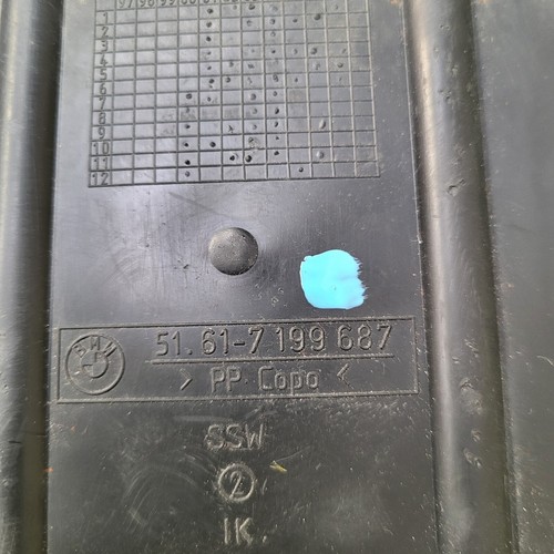 BMW Z4 E85 Unterfahrschutz Klappe für Ölwanne Blende Öl Ablass Schraube  7199687