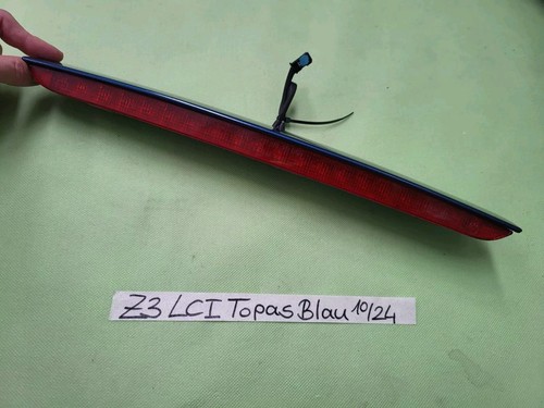 BMW Z3 Roadster Facelift Drittes Bremslicht 8410754 Abdeckung Topas Blau Metalli