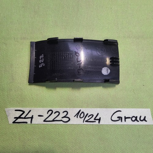 BMW Z4 E85 Mittelkonsole Abdeckung silber-grau Verkleidung  Blende 7026223