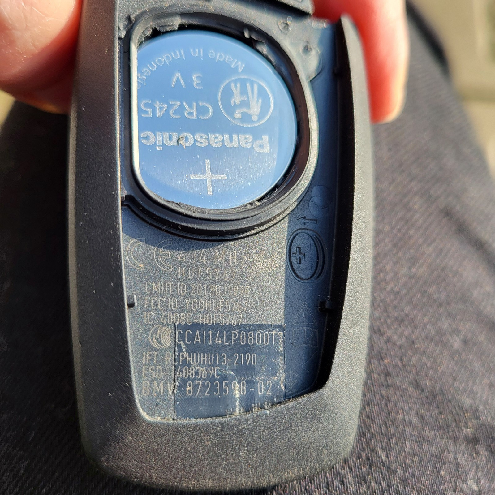 Schlüssel original BMW F30 F31 F34 Funk Schlüssel Zündschlüssel 2 Stück