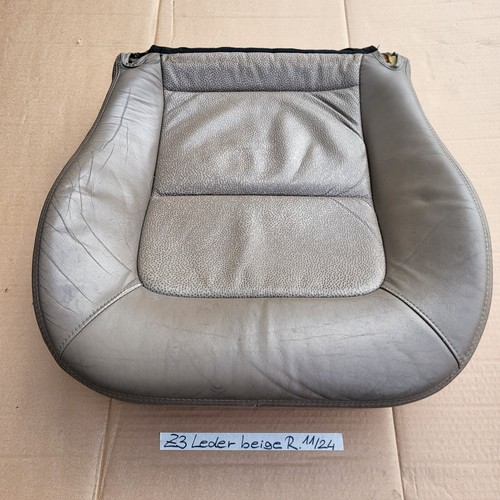 Sitzkissen BMW Z3 Beifahrer Sitz Unterteil Leder beige Bezug + Polster RECHTS