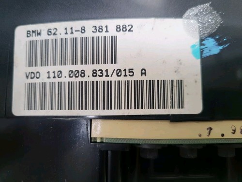 BMW Z3 Roadster Meilen Tacho Kombi Instrument Tachometer  8381882
