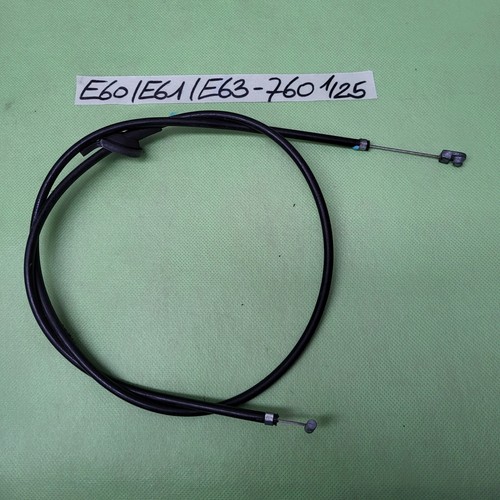 BMW E60 / E61 / E63 / E64 Haubenzug Seilzug Frontklappe Bowdenzug hinten 7008760