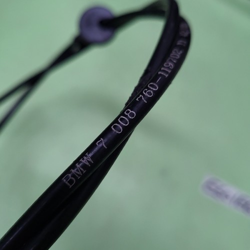 BMW E60 / E61 / E63 / E64 Haubenzug Seilzug Frontklappe Bowdenzug hinten 7008760