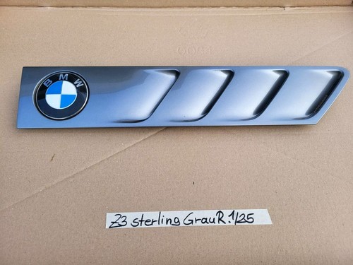BMW Z3 Lufteinlass Ki​emen Ziergitter Motorhaube Sterling Grau  RECHTS 8398016