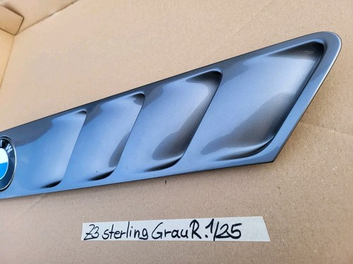 BMW Z3 Lufteinlass Ki​emen Ziergitter Motorhaube Sterling Grau  RECHTS 8398016
