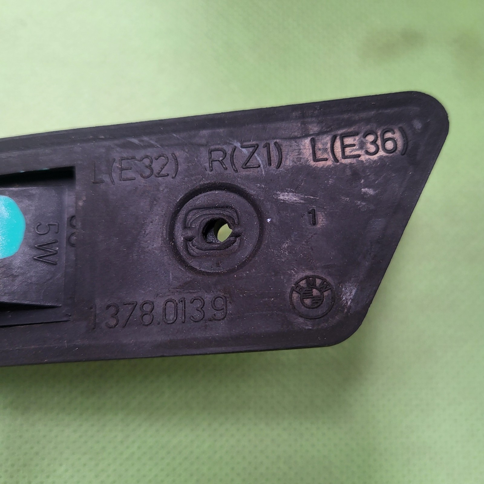 BMW E32 E36 Z1 Blinker LINKS  Blink Licht Kotflügel 1378013 Zusatzblinkleuchte