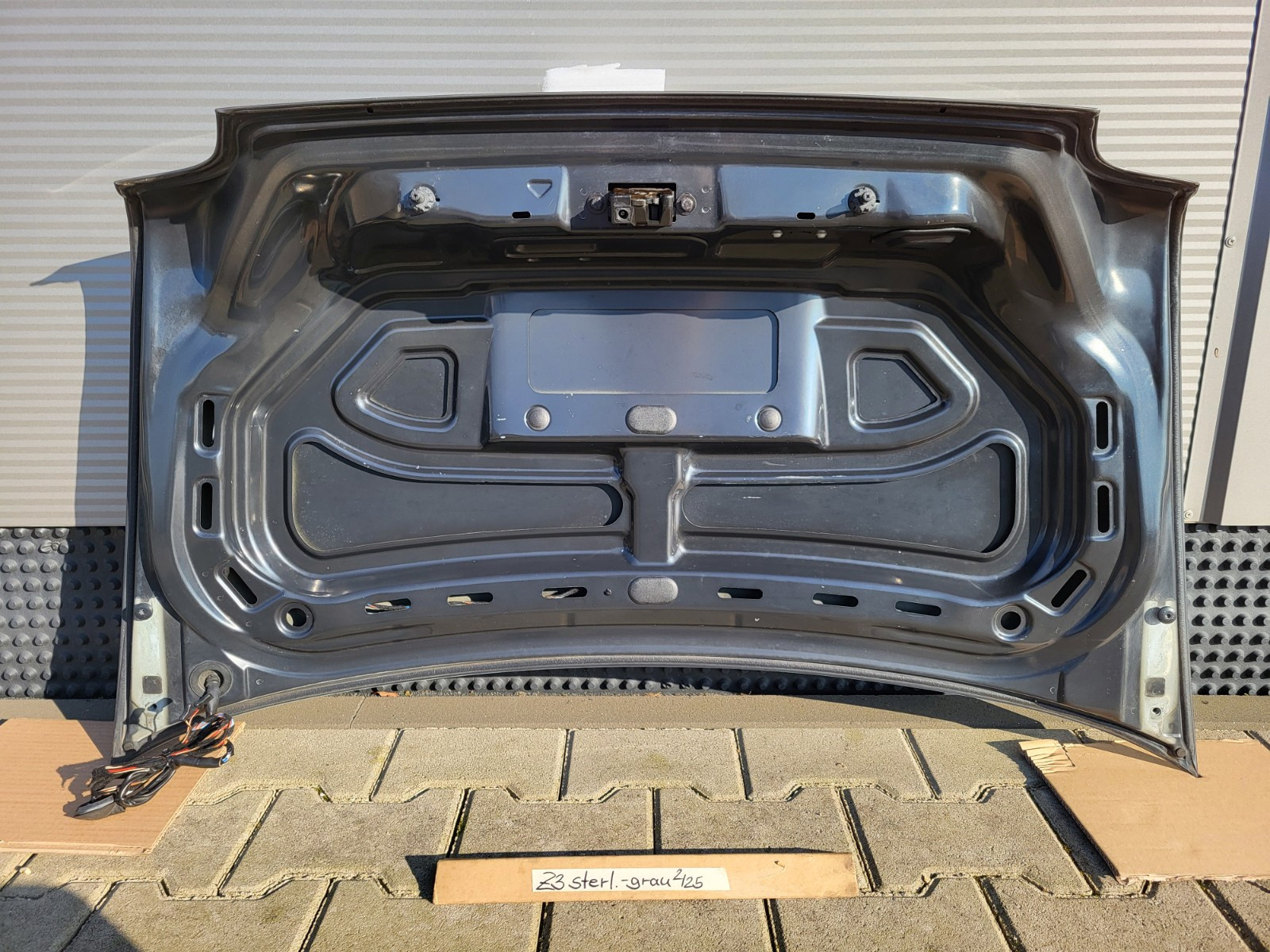 BMW Z3 Roadster Heckklappe Heckdeckel Kofferraum Deckel Sterling Grau ABHOLUNG