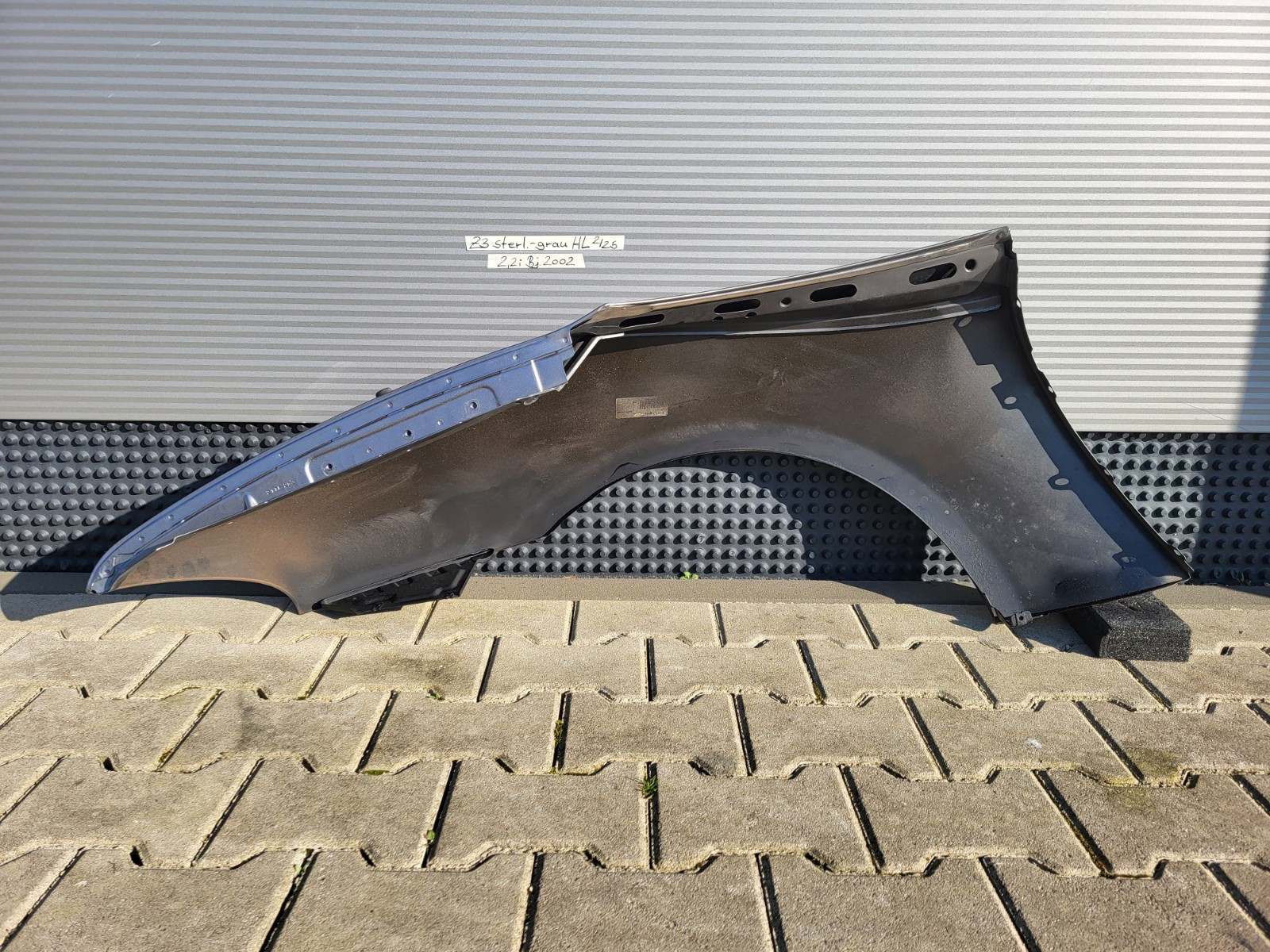 BMW Z3 Roadster Kotflügel Seitenwand  HINTEN rechts ODER links grau ABHOLUNG 