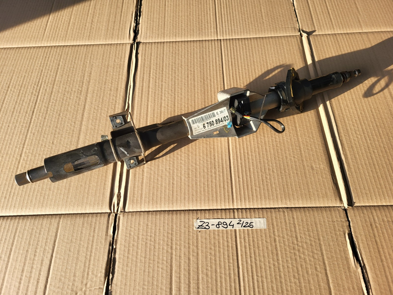BMW Z3 Facelift Lenksäule Lenk Spindel Säule Lenkstock 6750894 Lenkwinkelsensor