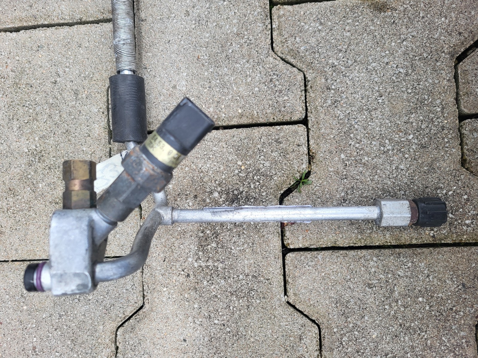 BMW Z3 Klimaleitung Druckschlauch Druckleitung Klima Trockner-Doppelrohr 6910674