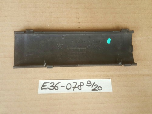 BMW E36 Leiste Verkleidung Stoßstange Abschlepp Öse Haken Abdeckung VORN 8146078