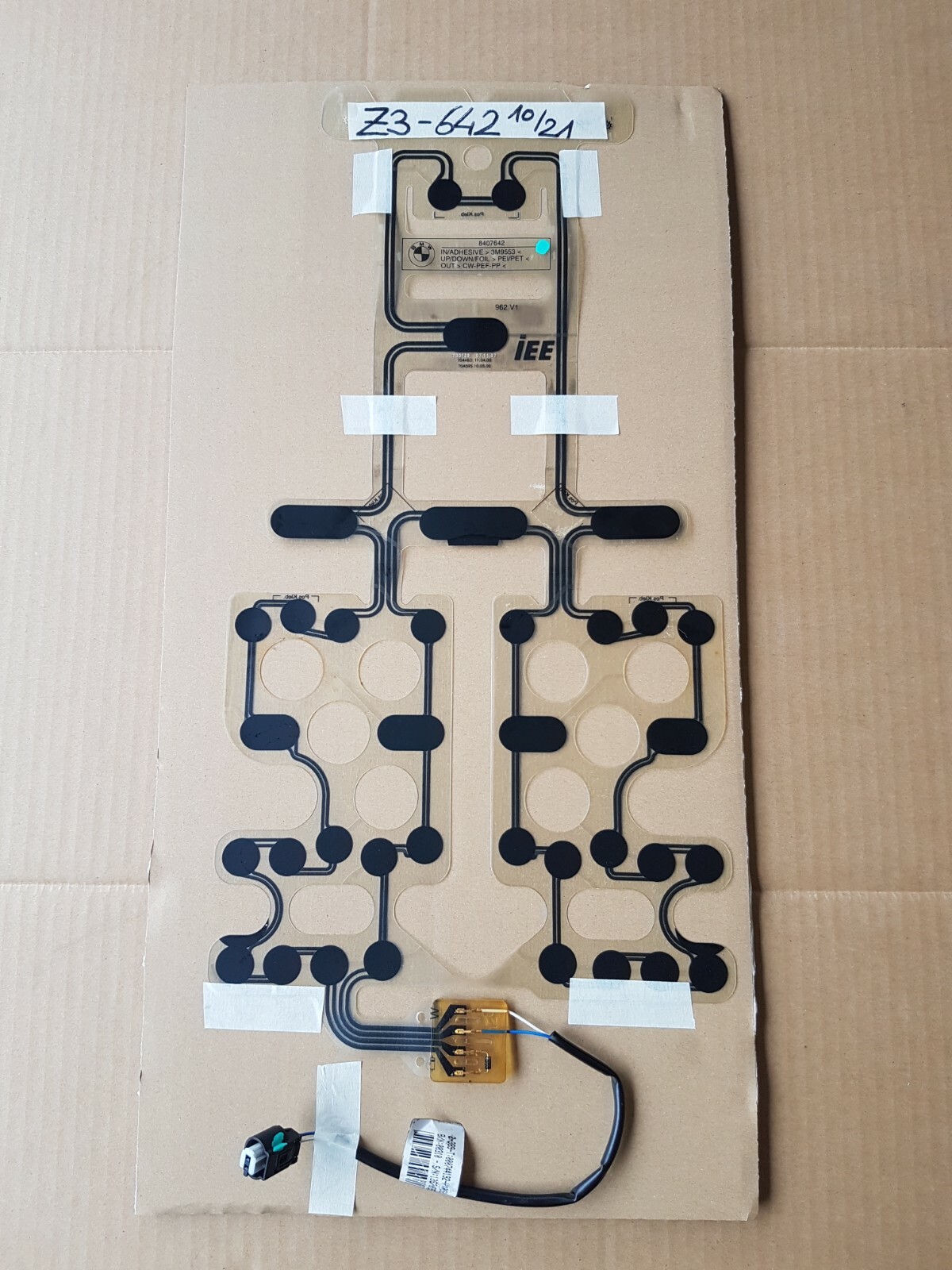 BMW Z3 Roadster Beifahrer Sitz Belegungsmatte Sensor Matte 8407642