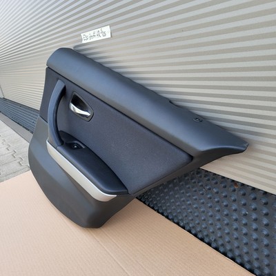 BMW E90 Türtafel / Tür Verkleidung HINTEN RECHTS Stoff Fluid Anthrazit