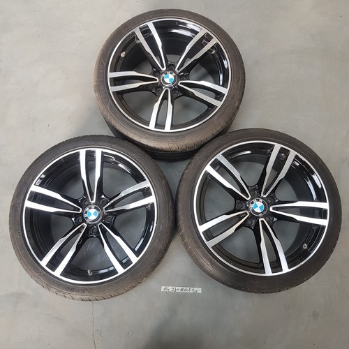 DREI BMW Z4 E85 E86 Leichtmetall Alufelge 9 J x 18 Zoll Goodyear 255/35 ABHOLUNG