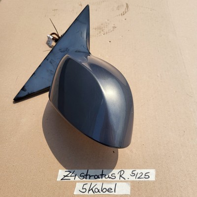 BMW Z4 E85 Seiten Außen Spiegel RECHTS 5 Kabel Stratus Grau Metallic Code 440 