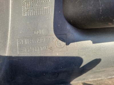 BMW Z3 Frontschürze M-Stange Verkleidung Stoßstange VORNE Titan Silber ABHOLUNG