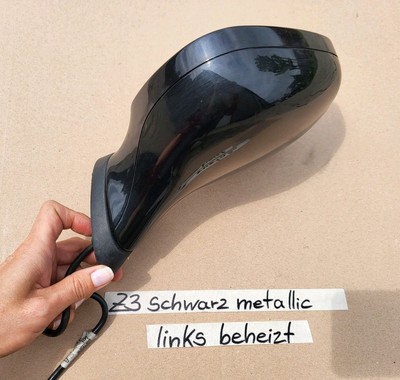 BMW Z3 Roadster Coupe Seiten Außen Spiegel Glas Motor LINKS Schwarz Metallic 